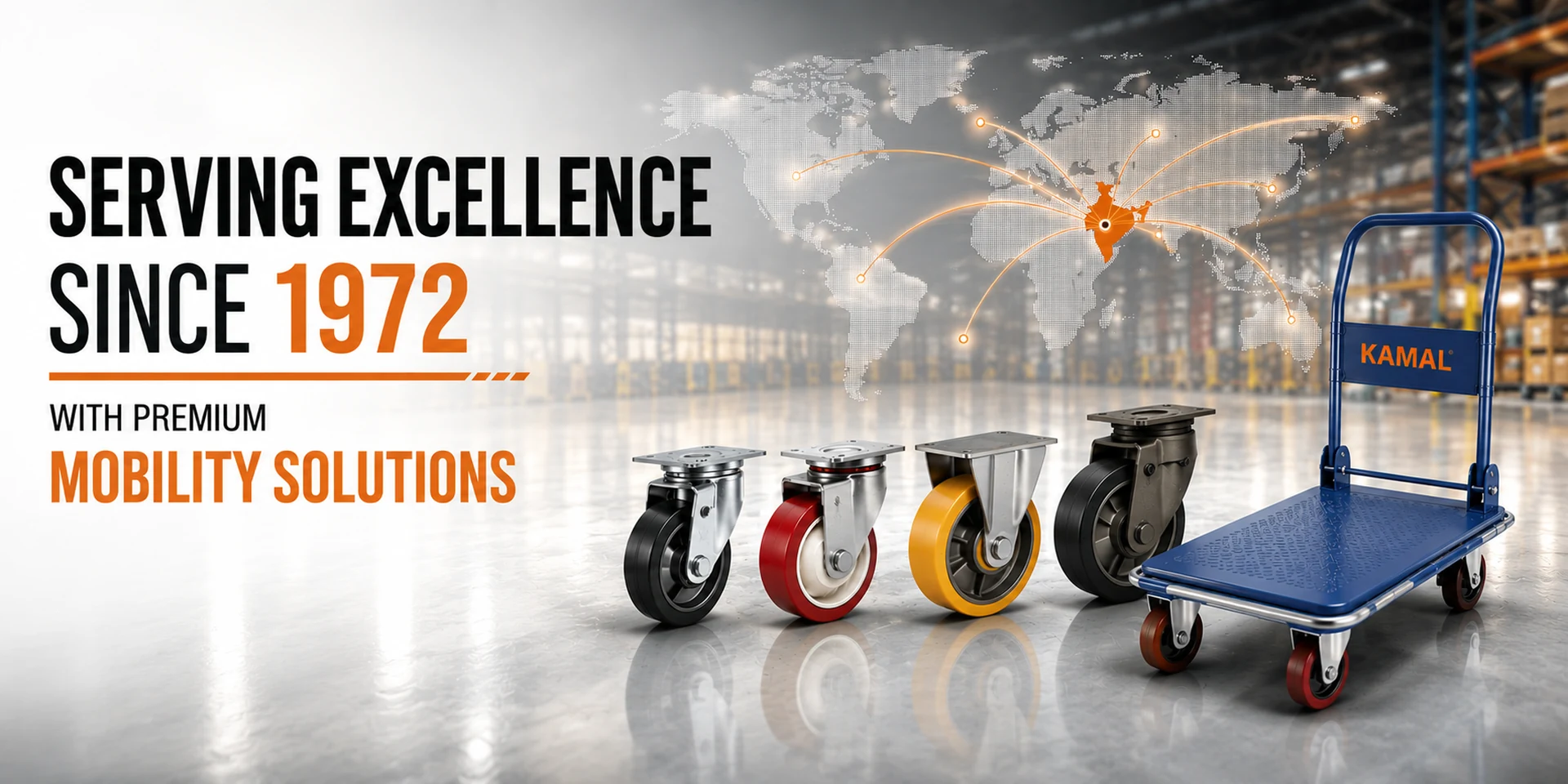 Kamal Wheels Udyog &mdash; Serving Excellence Since 1972, premium mobility solutions